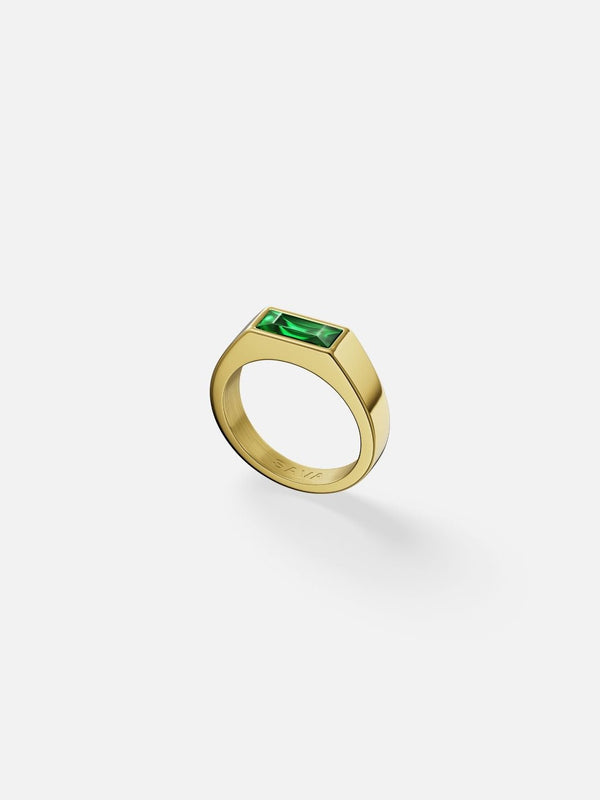 GREEN COMO RING | 18K Gold