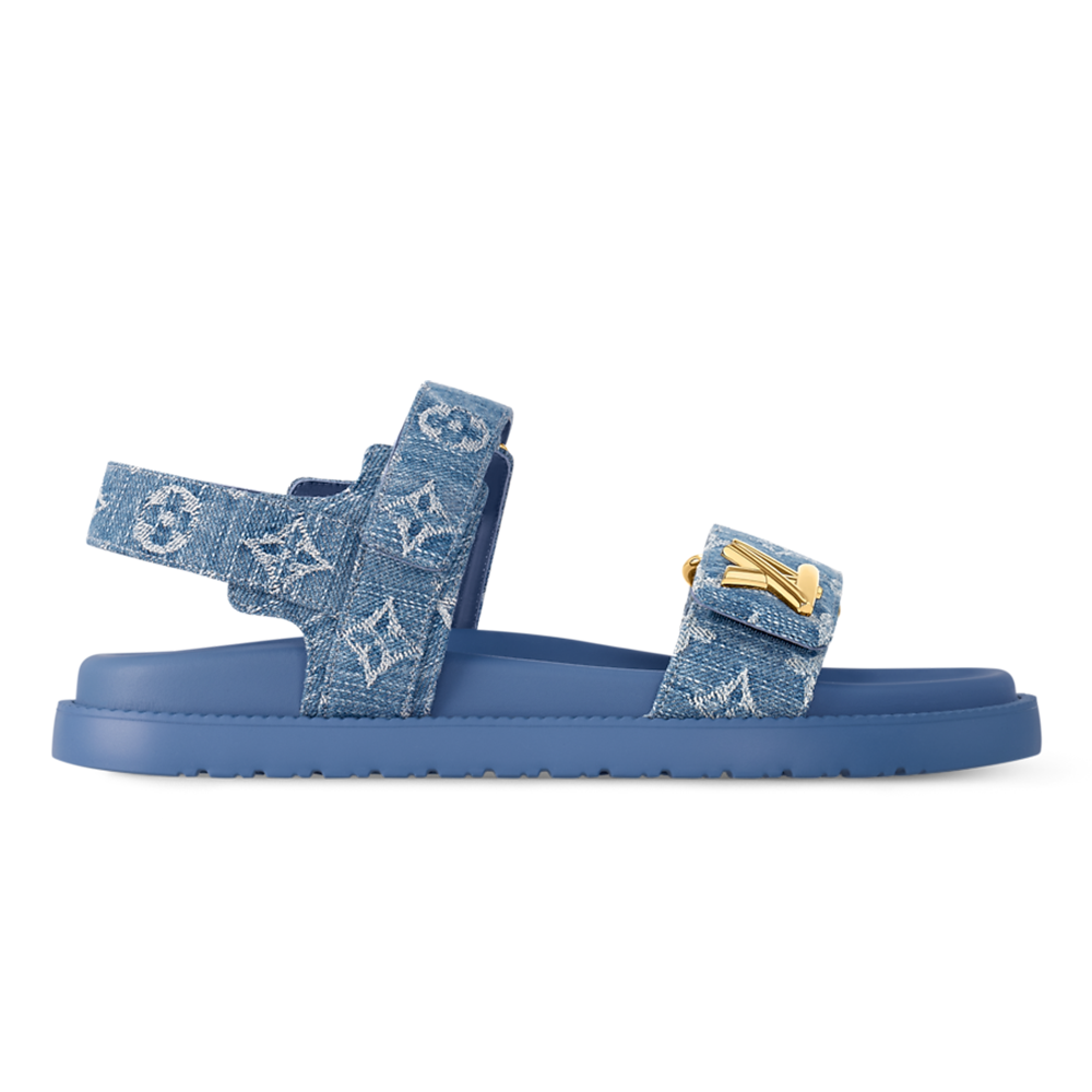 LV Sunset Sandals ‘Blue Denim'