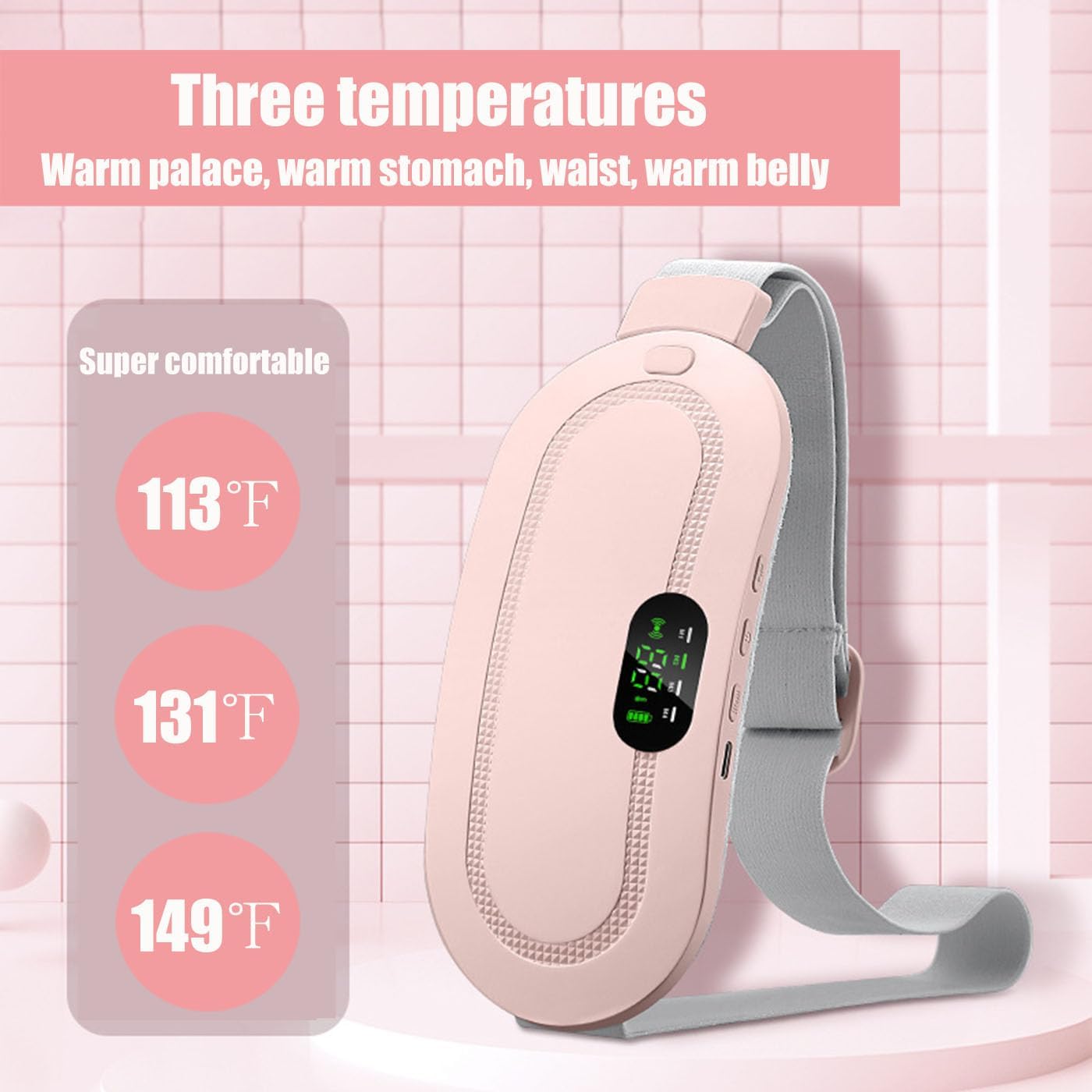 Almofada de aquecimento para cólicas menstruais - imagem 5