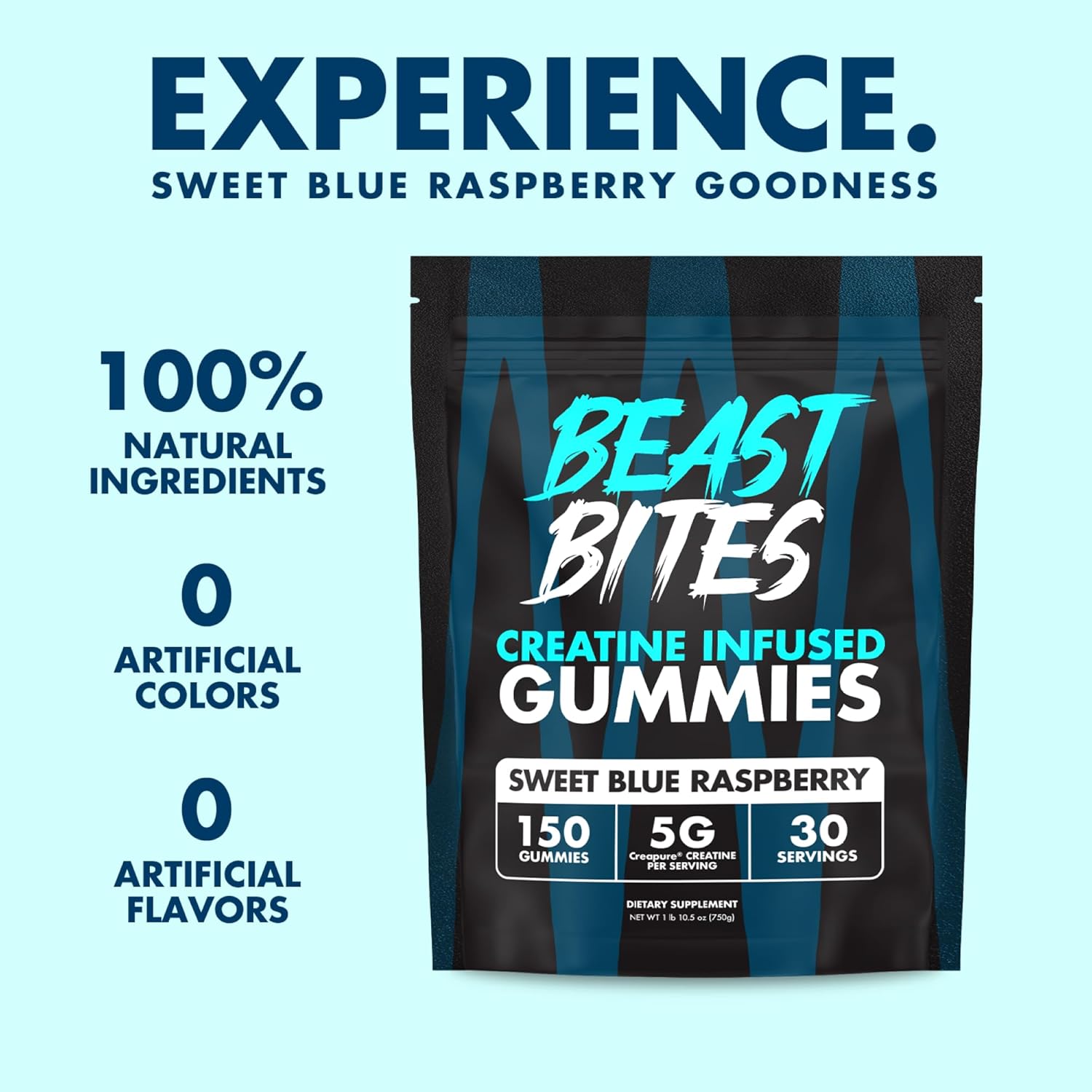 Beast Bites Power Gummies de creatina - imagem 3