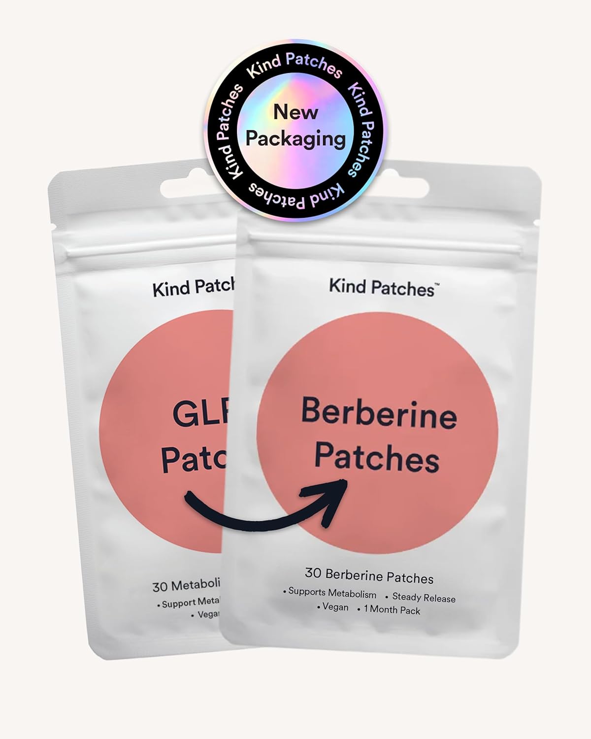 Patches de suporte botânico GLP gentis - imagem 2