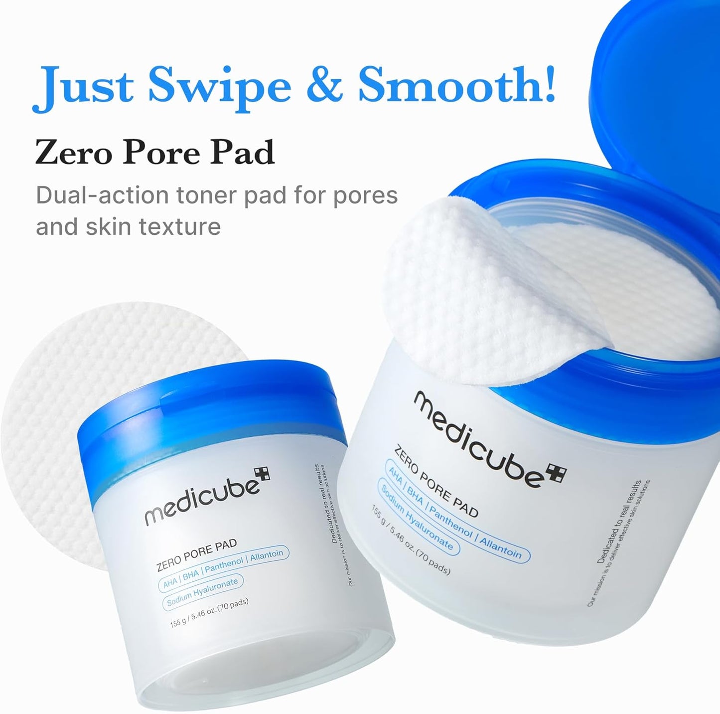 Almofadas de toner de textura dupla Zero Pore - imagem 3