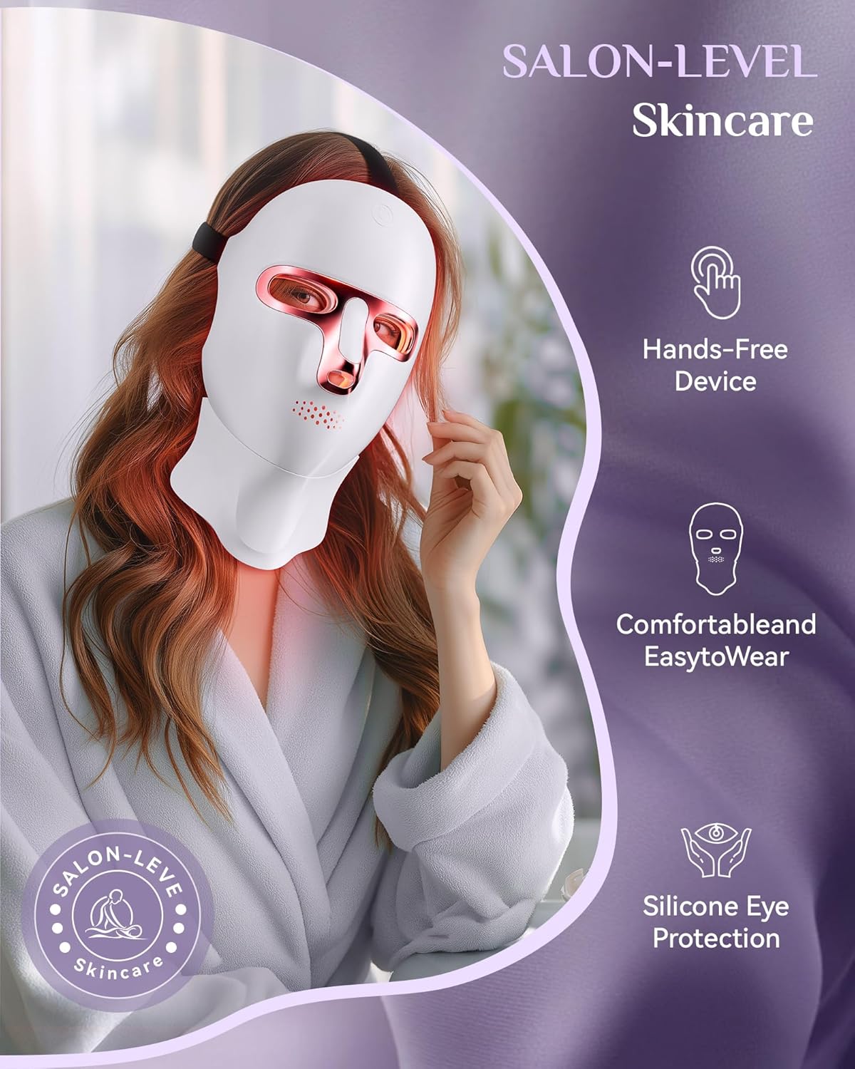 Máscara de rejuvenescimento LED RadiantMen - imagem 4