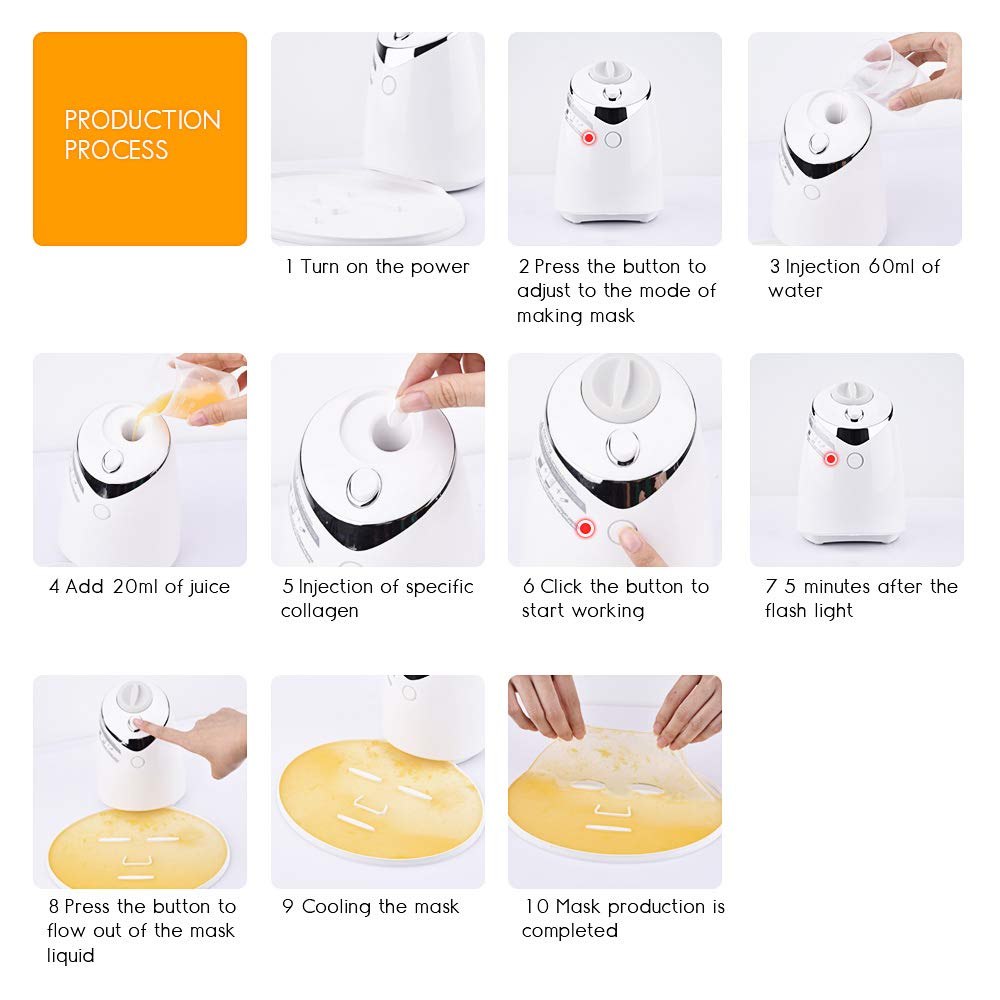 Fabricante de máscara facial doméstica GlowDIY - imagem 6