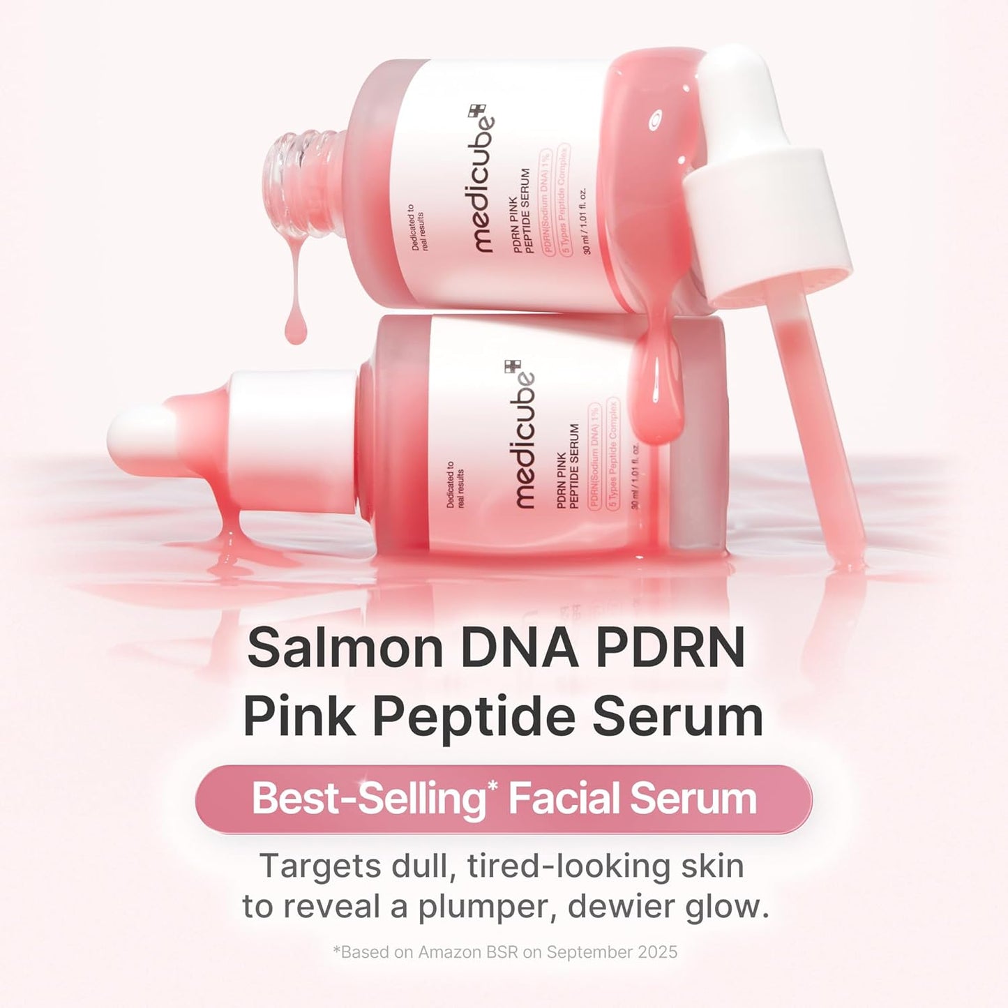 Soro reparador de brilho rosa - imagem 2