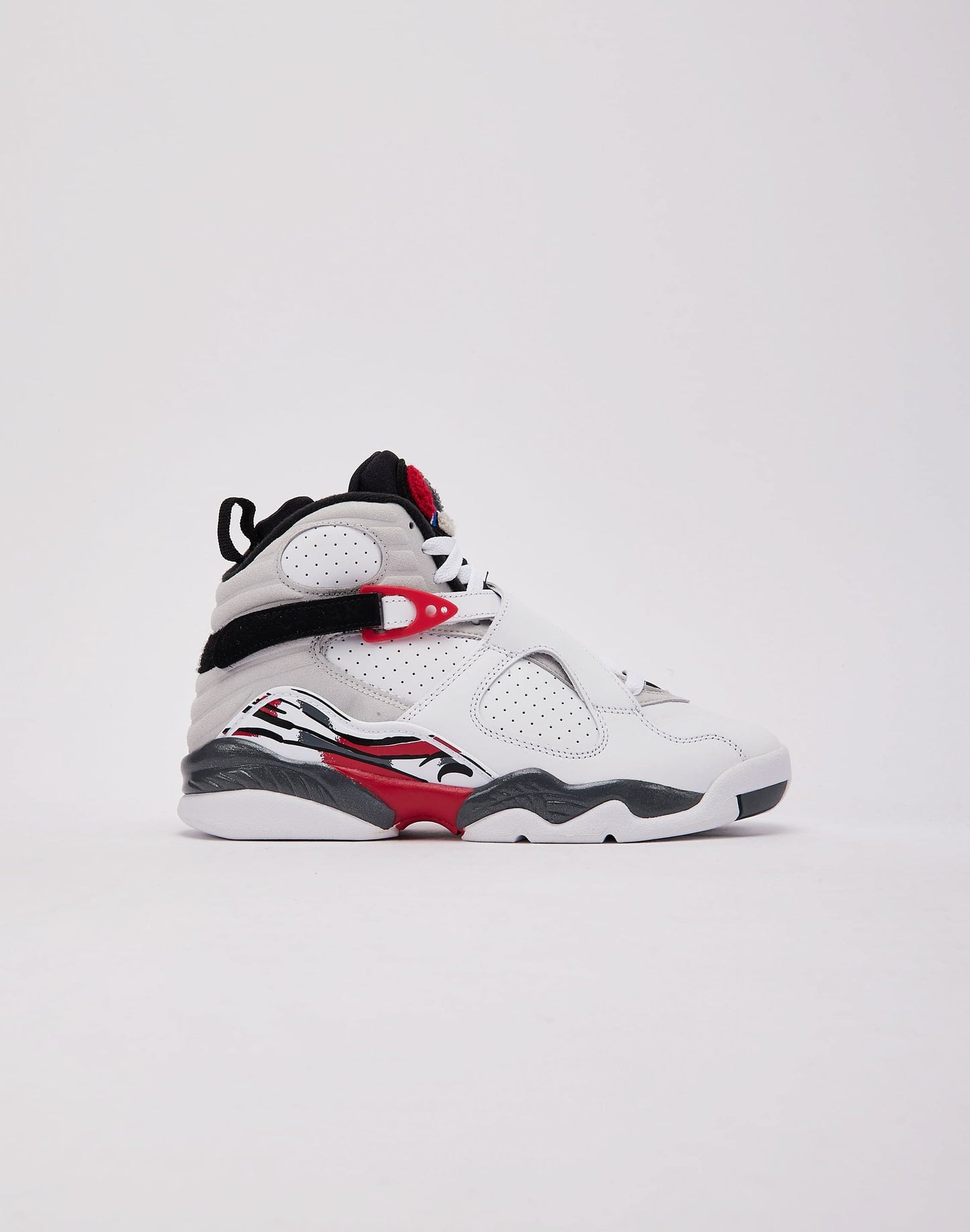 Jordan Air Jordan 8 Retro 'White and True Red' Grade-School