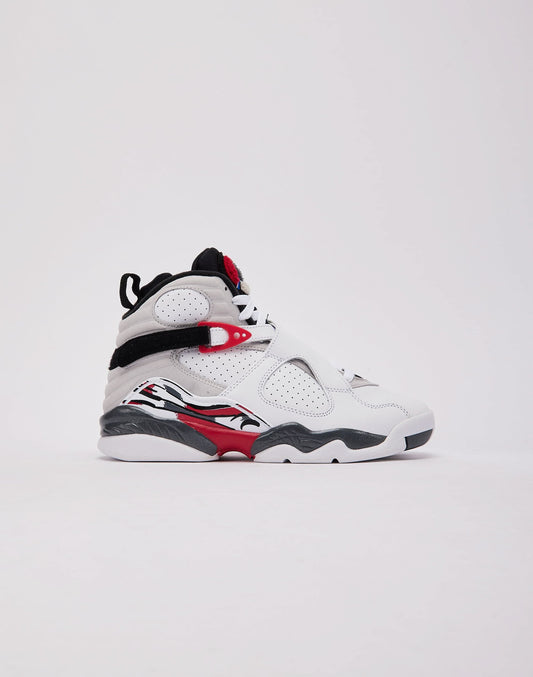 Jordan Air Jordan 8 Retro 'White and True Red' Grade-School