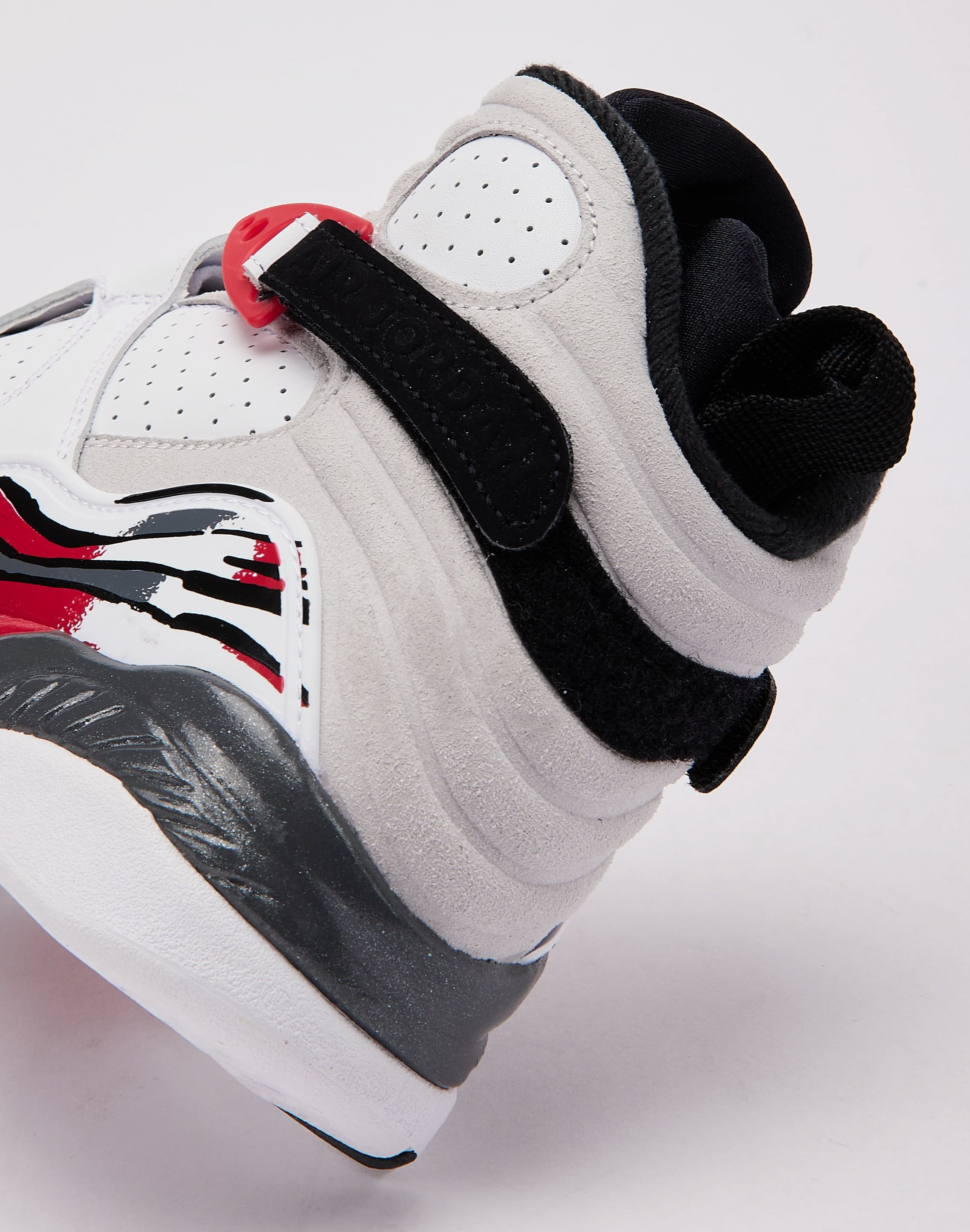 Jordan Air Jordan 8 Retro 'White and True Red' Grade-School