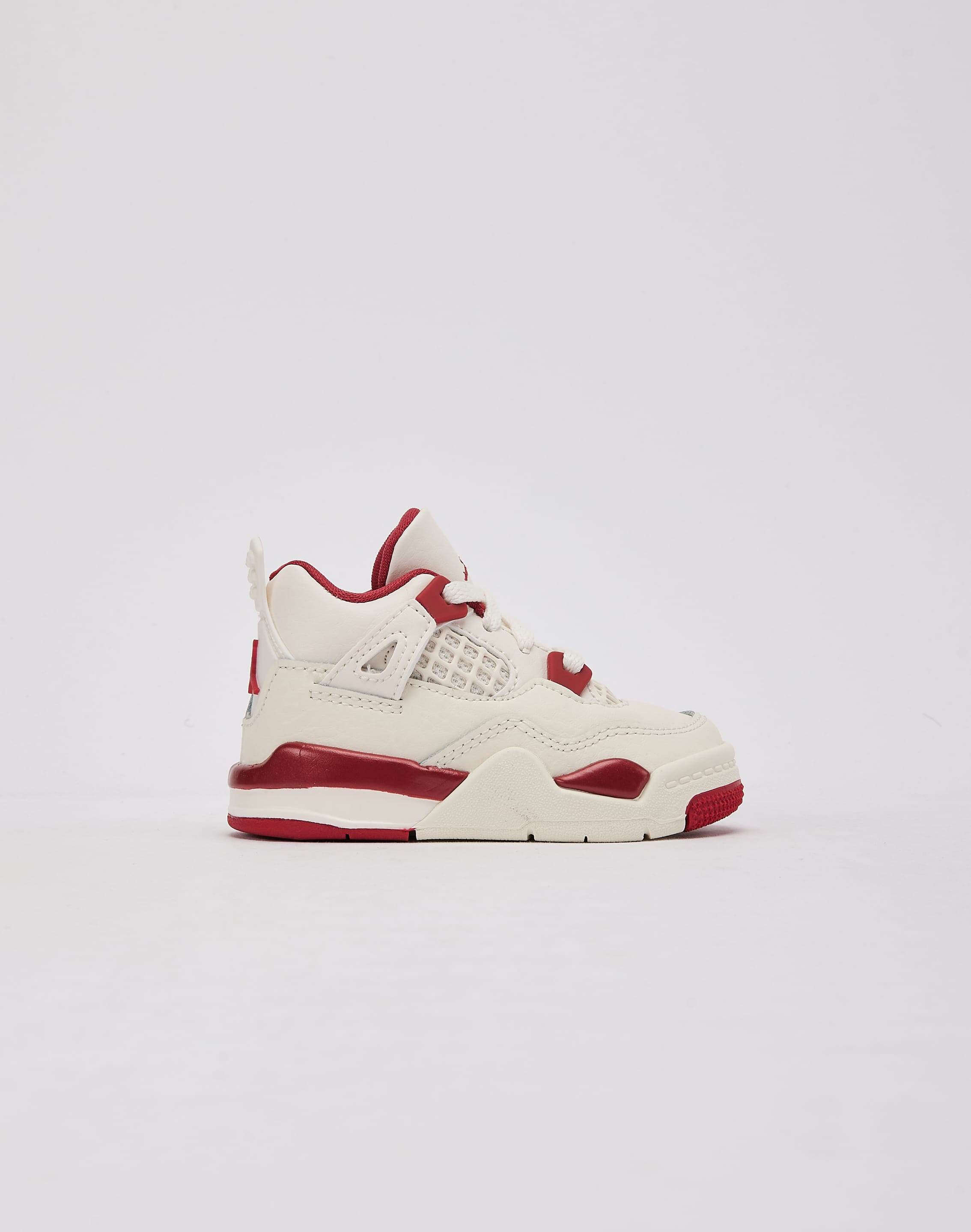 Jordan Air Jordan 4 Retro 'Pale Ivory and Tough Red' Toddler