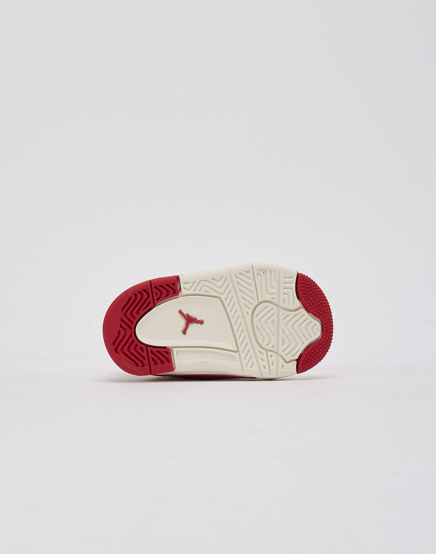 Jordan Air Jordan 4 Retro 'Pale Ivory and Tough Red' Toddler