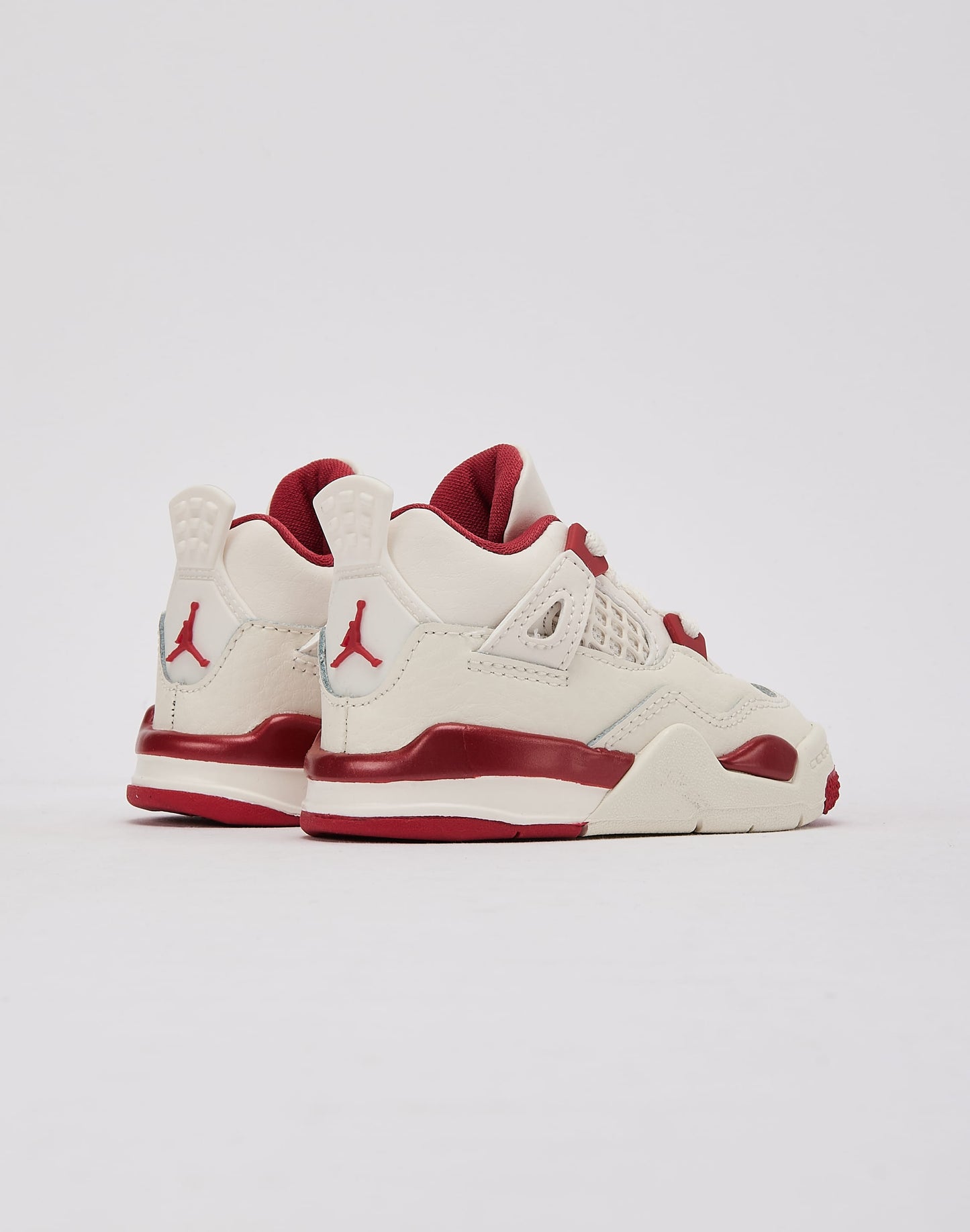 Jordan Air Jordan 4 Retro 'Pale Ivory and Tough Red' Toddler