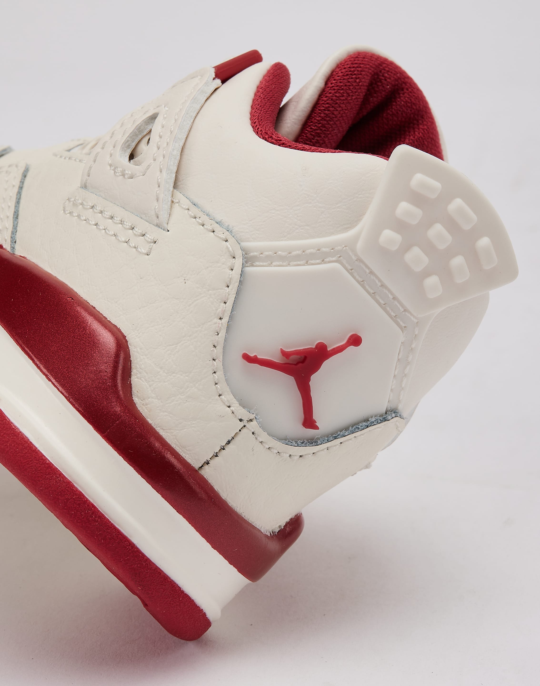 Jordan Air Jordan 4 Retro 'Pale Ivory and Tough Red' Toddler