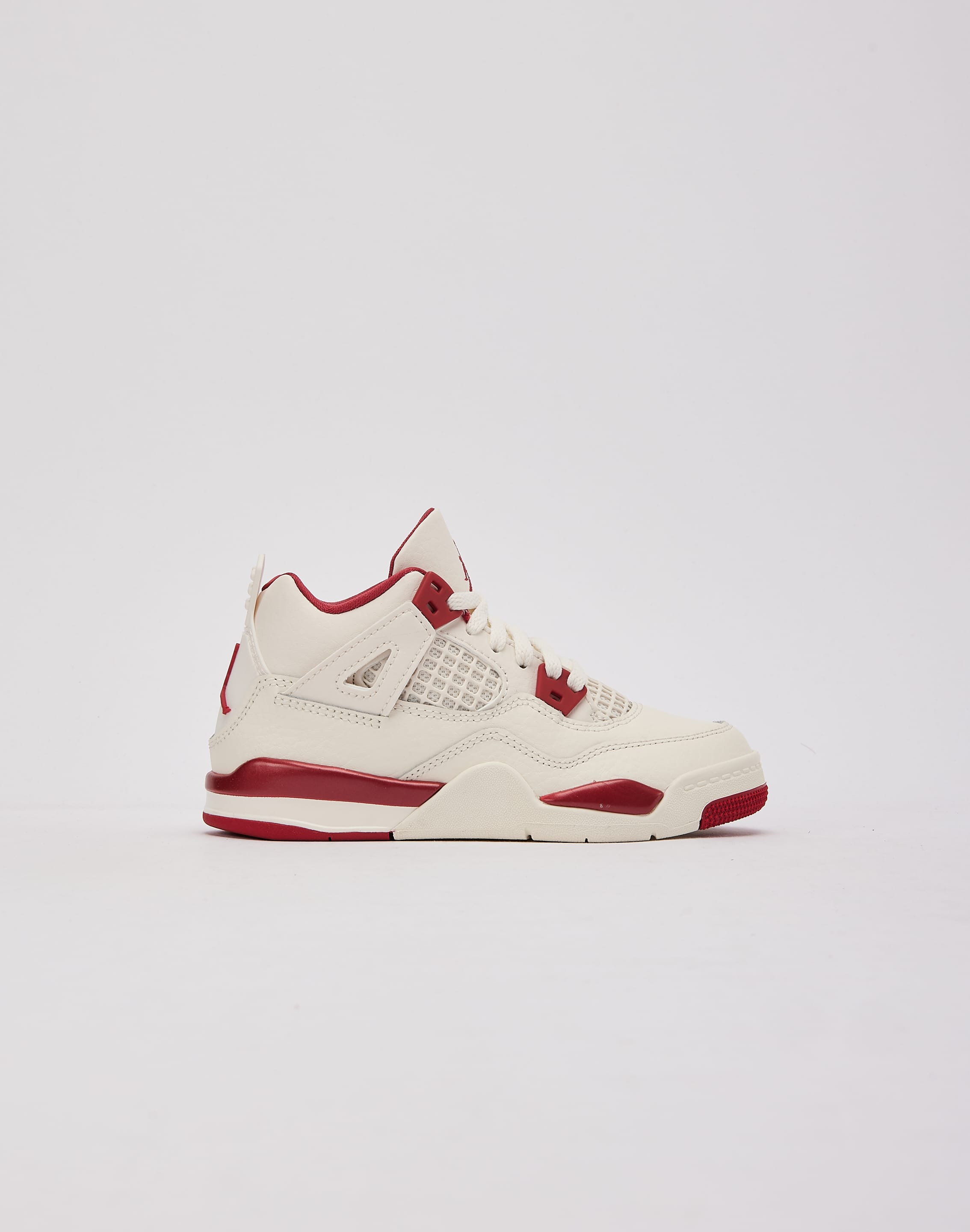 Jordan Air Jordan 4 Retro 'Pale Ivory and Tough Red' Pre-School