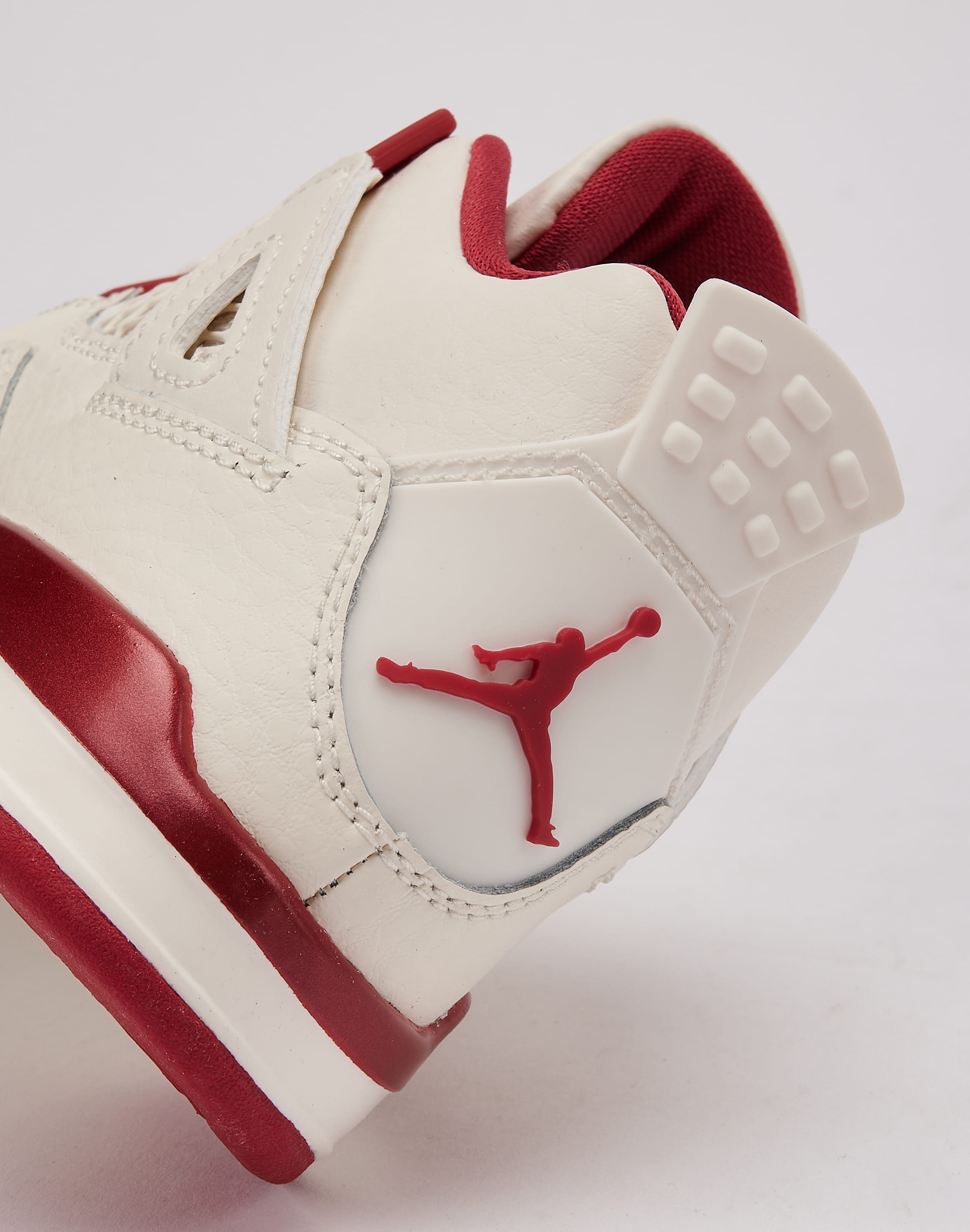 Jordan Air Jordan 4 Retro 'Pale Ivory and Tough Red' Pre-School