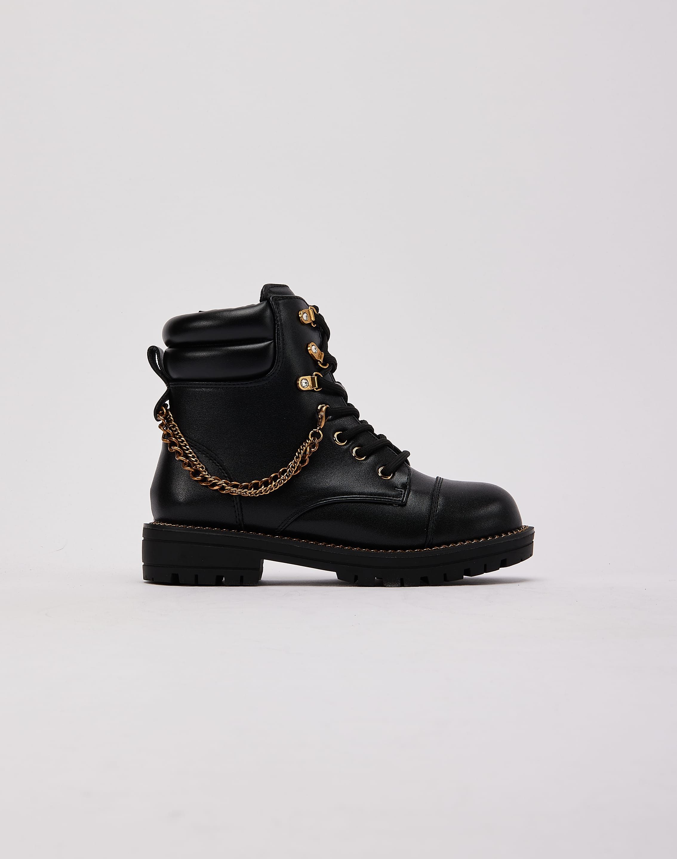 Kurt Geiger Chain Combat Boot Pre-School