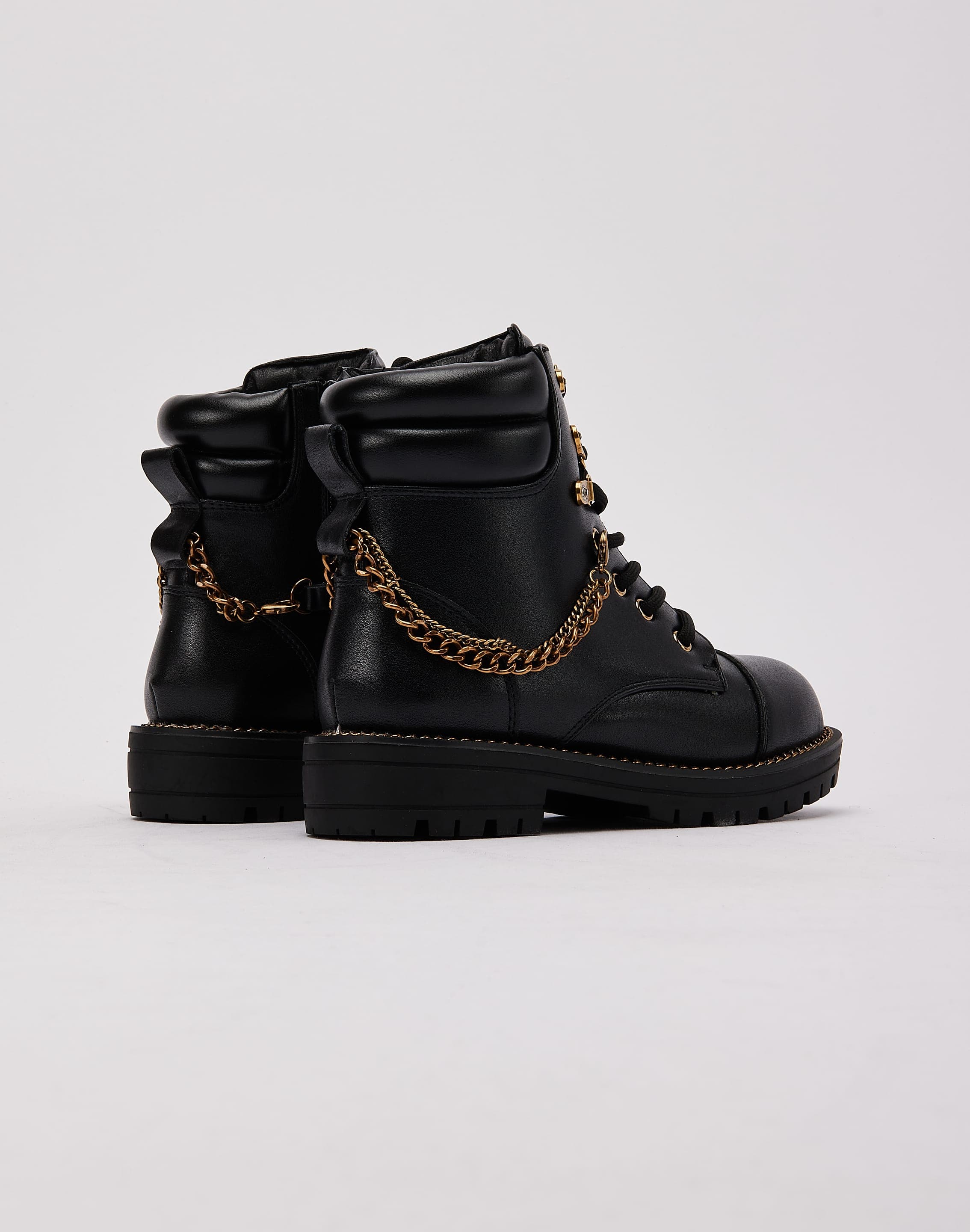 Kurt Geiger Chain Combat Boot Pre-School
