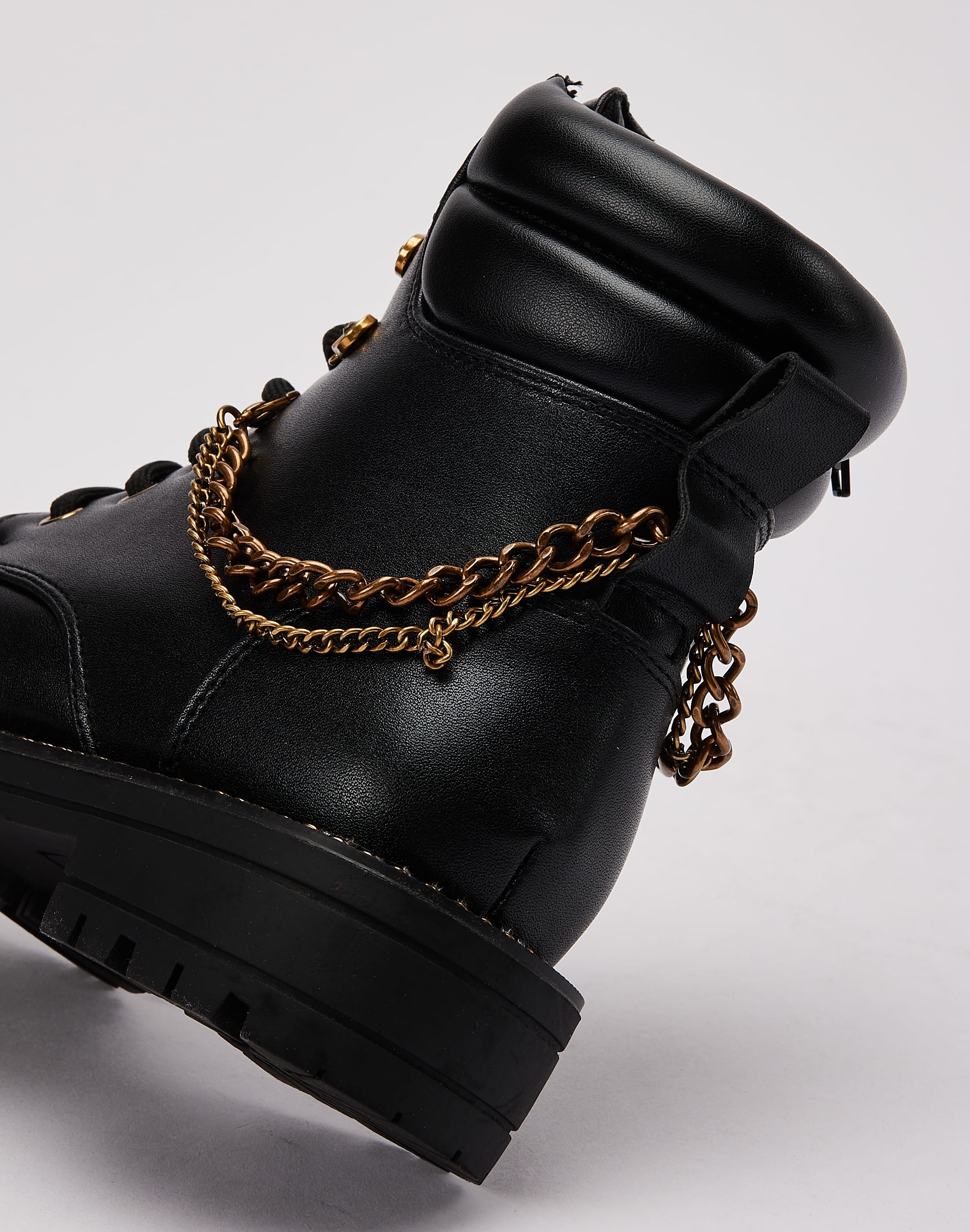 Kurt Geiger Chain Combat Boot Pre-School