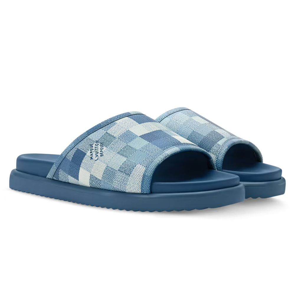 LV Miami Mule Blue