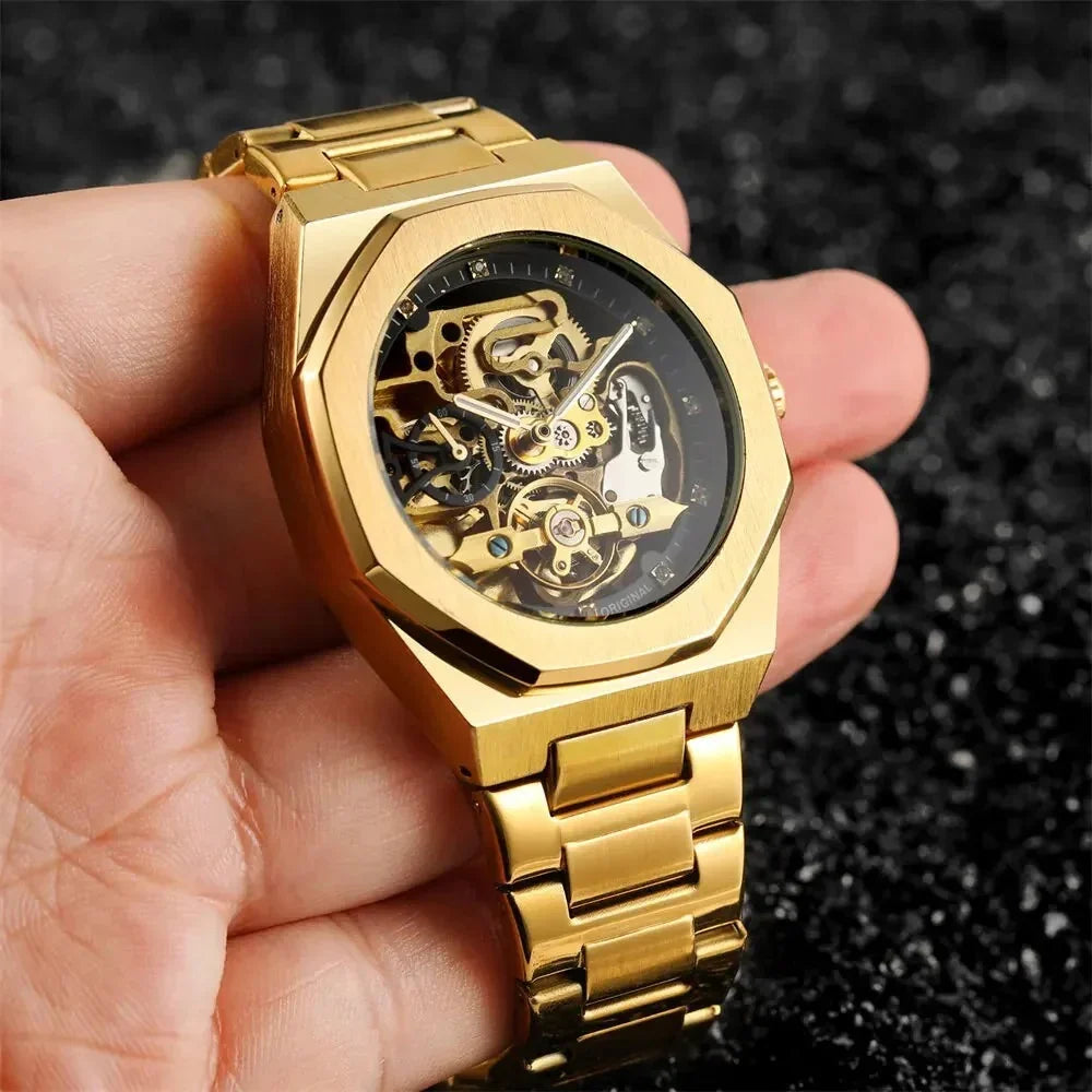 Forsining Luxury Skeleton Watch - foto 3