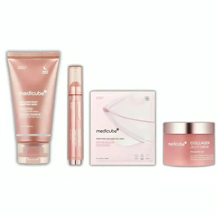 Conjunto de brilho de colágeno MEDICUBE