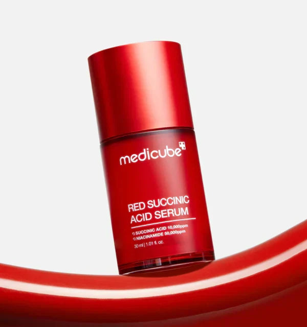 Soro de ácido succínico vermelho Medicube - imagem 3