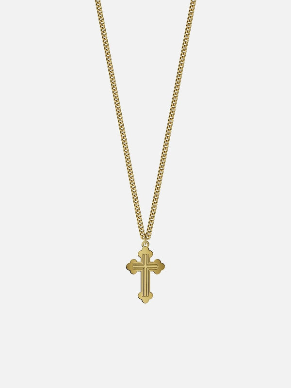 ORTHODOX CROSS CHAIN | 18K Gold
