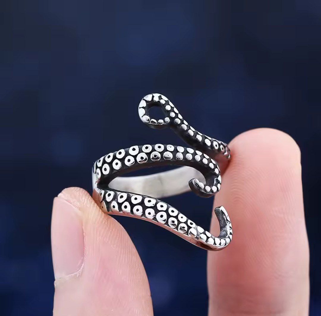 Octopus Tentacle Ring - foto 3