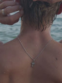 ORTHODOX CROSS CHAIN | Silver