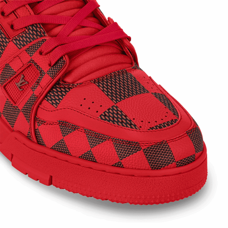 Louis Vuitton LV Trainer Sneaker DarkRed