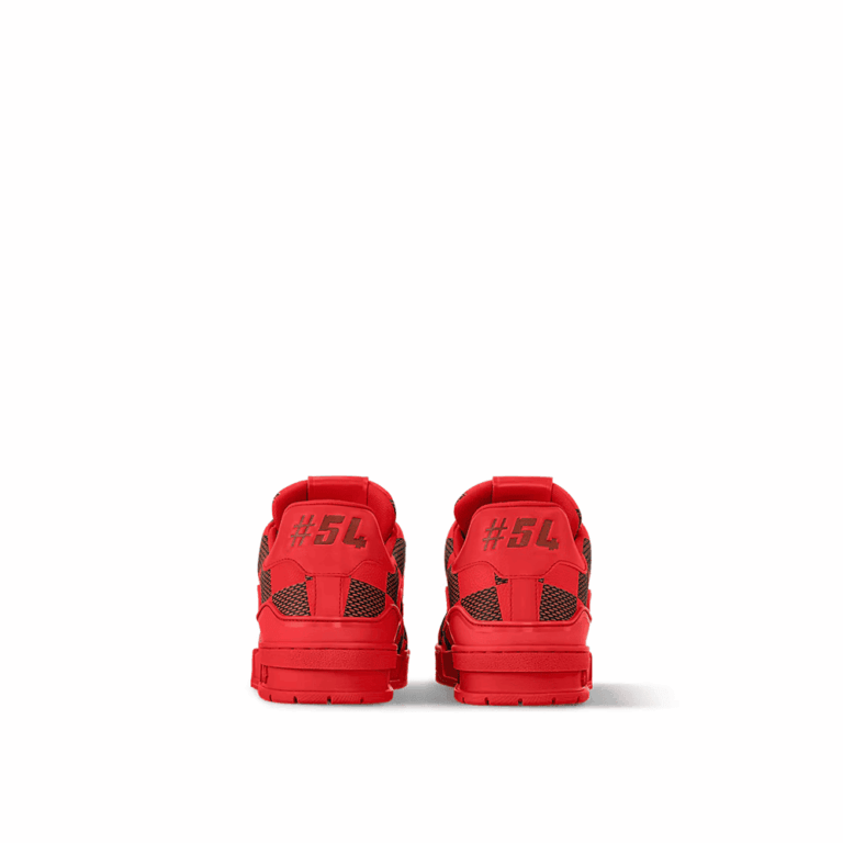 Louis Vuitton LV Trainer Sneaker DarkRed