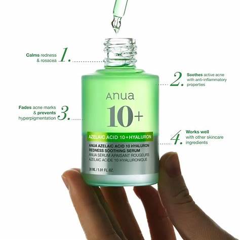Anua Azelaic Acid 10 Hyaluron Redness Sérum Calmante 30ml Conjunto - imagem 5